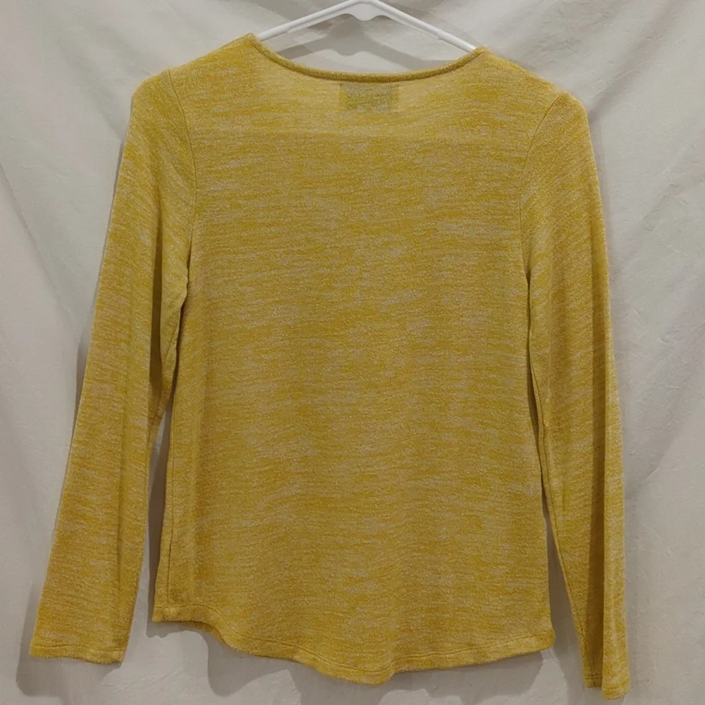 Old Navy | Golden Yellow Pullover Lightweight Sweater Long Sleeves | L
